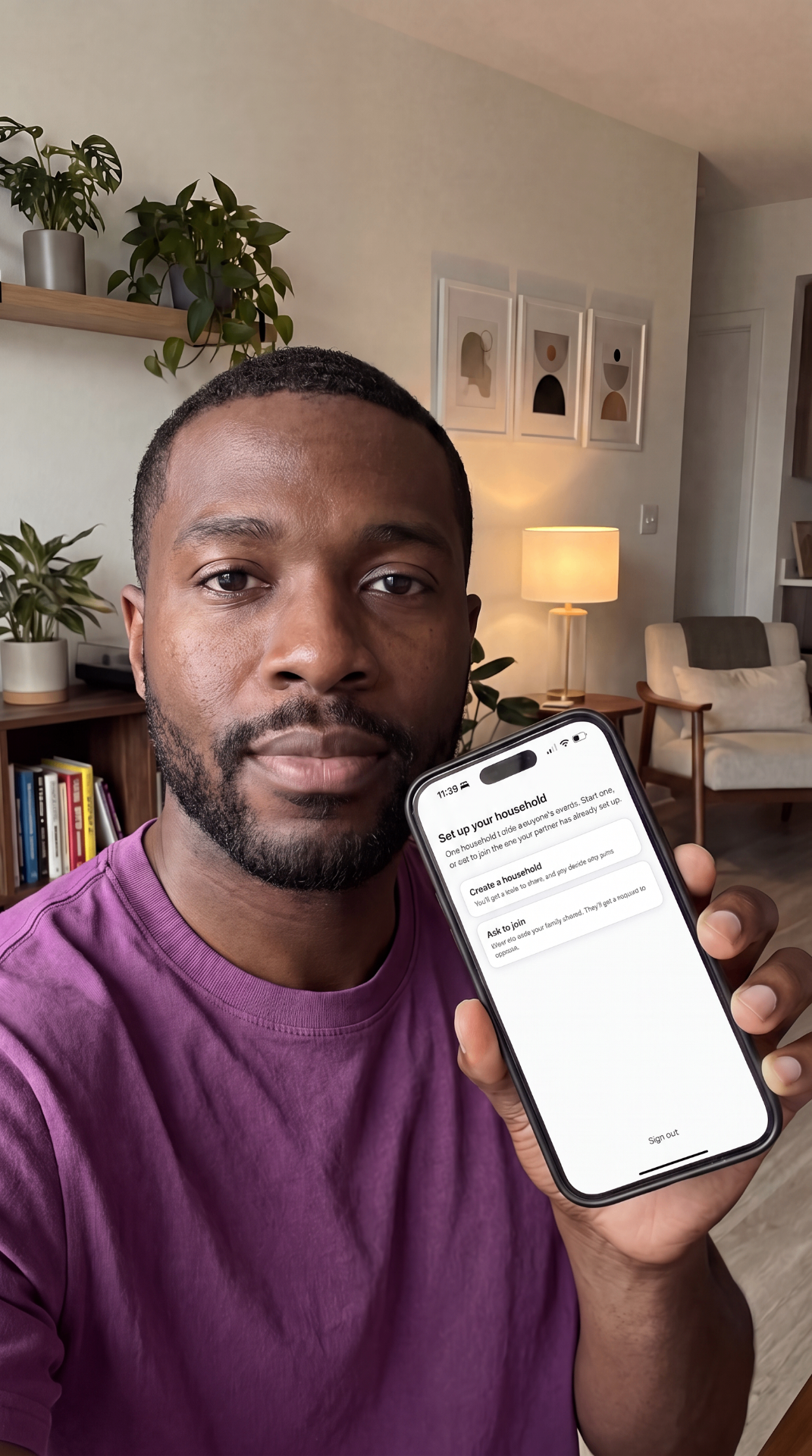 FamilyCue — Set up your household in about a minute